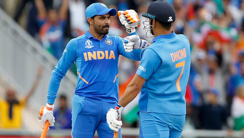 ಐಸಿಸಿ ವಿಶ್ವಕಪ್ 2019: ಕಿವೀಸ್ ಬೌಲಿಂಗ್ ದಾಳಿಗೆ ಸೆಡ್ಡು ಹೊಡೆದ ಜಡ್ಡು, ತಿರುಗಿ ಬಿದ್ದ ಭಾರತ