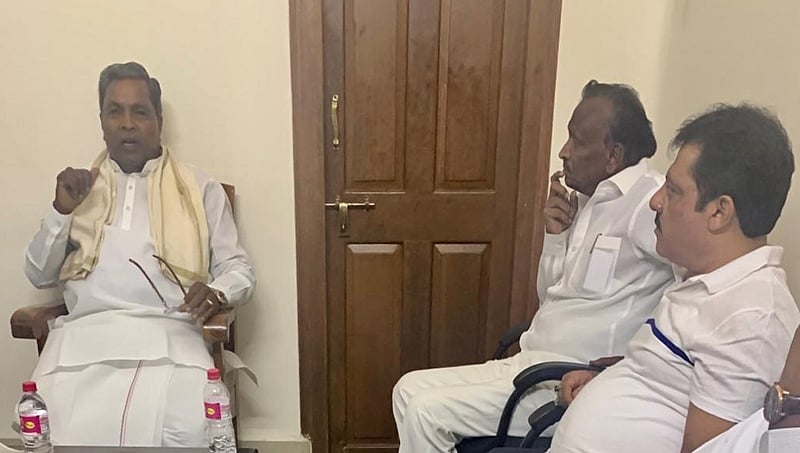 ಎಂಟಿಬಿ ನಾಗರಾಜ್ ಮನವೊಲಿಕೆಗೆ ಕಾಂಗ್ರೆಸ್ ಪ್ರಯತ್ನ: ಸಿದ್ಧರಾಮಯ್ಯ ಜತೆ ಚರ್ಚೆ