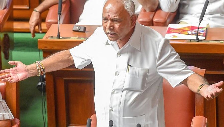 ಸರ್ಕಾರ ಬಹುಮತ ಕಳೆದುಕೊಂಡಿದೆ, ಸೋಮವಾರವೇ ಸಿಎಂ ವಿಶ್ವಾಸಮತ ಯಾಚಿಸಬೇಕು: ಯಡಿಯೂರಪ್ಪ ಒತ್ತಾಯ
