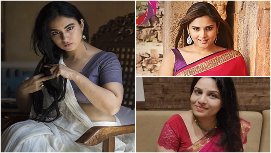 ನಾರಿ ಇನ್ ಸ್ಯಾರಿ: ಸೀರೆಯುಟ್ಟಿರುವ ನಟಿಮಣಿಯರು, ರಾಜಕಾರಣಿಯರ ಫೋಟೋಗಳು ವೈರಲ್!