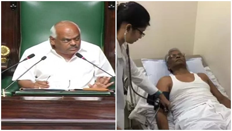 ಆಸ್ಪತ್ರೆಗೆ ದಾಖಲಾಗಿರುವ ಶಾಸಕ ಶ್ರೀಮಂತ್ ಪಾಟೀಲ್ ಬಗ್ಗೆ ವರದಿ ಕೇಳಿದ ಸ್ಪೀಕರ್