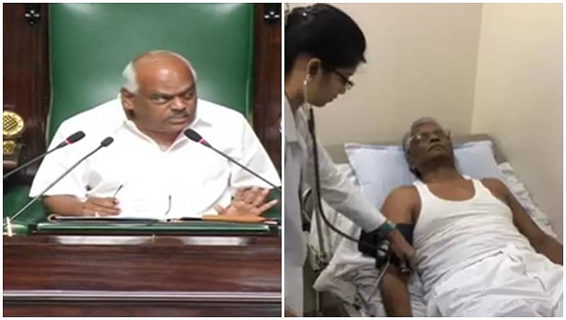 ಆಸ್ಪತ್ರೆಗೆ ದಾಖಲಾಗಿರುವ ಶಾಸಕ ಶ್ರೀಮಂತ್ ಪಾಟೀಲ್ ಬಗ್ಗೆ ವರದಿ ಕೇಳಿದ ಸ್ಪೀಕರ್