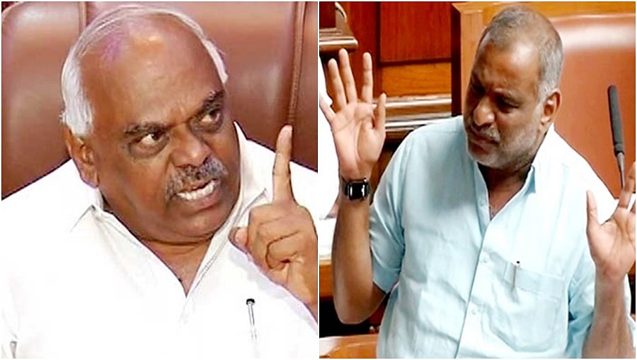 ನೀವು ನನಗೆ ಆರ್ಡರ್ ಮಾಡಬೇಡಿ: ಬಿಜೆಪಿ ಶಾಸಕ ಮಾಧುಸ್ವಾಮಿ ವಿರುದ್ಧ ಸ್ಪೀಕರ್ ಗರಂ