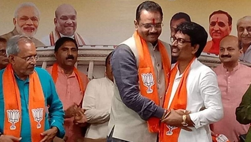 ಗುಜರಾತ್: ಮಾಜಿ ಕಾಂಗ್ರೆಸ್ ಶಾಸಕರಾದ ಅಲ್ಫೇಶ್, ಜಾಲಾ ಬಿಜೆಪಿ ಸೇರ್ಪಡೆ