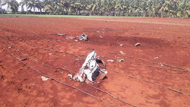 ತಮಿಳುನಾಡು: ತೇಜಸ್ ವಿಮಾನದಿಂದ ಕಳಚಿ ಬಿತ್ತು 1200 ಲೀ ಇಂಧನ ಟ್ಯಾಂಕ್!