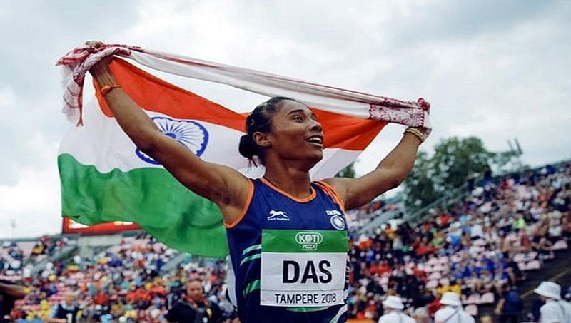 ಚಿನ್ನದ ಹುಡುಗಿ ಹಿಮಾ ದಾಸ್ ಸಾಧನೆ: 18 ದಿನಗಳಲ್ಲಿ 5 ನೇ ಚಿನ್ನದ ಪದಕ ಗೆದ್ದು ಅದ್ಭುತ ದಾಖಲೆ!
