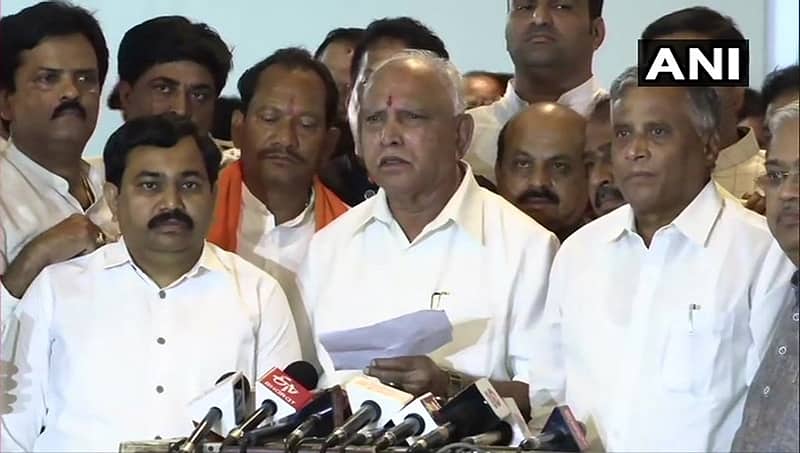 ಗುರುವಾರ ಯಡಿಯೂರಪ್ಪ ಸಿಎಂ ಆಗಿ ಪ್ರಮಾಣವಚನ ಸಾಧ್ಯತೆ