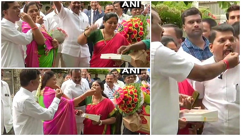 ಯಡಿಯೂರಪ್ಪ ನಿವಾಸದಲ್ಲಿ ಬಿರುಸಿನ ಚಟುವಟಿಕೆ: ಸರ್ಕಾರ ರಚನೆಗೆ ಇಂದು ಹಕ್ಕು ಮಂಡನೆ