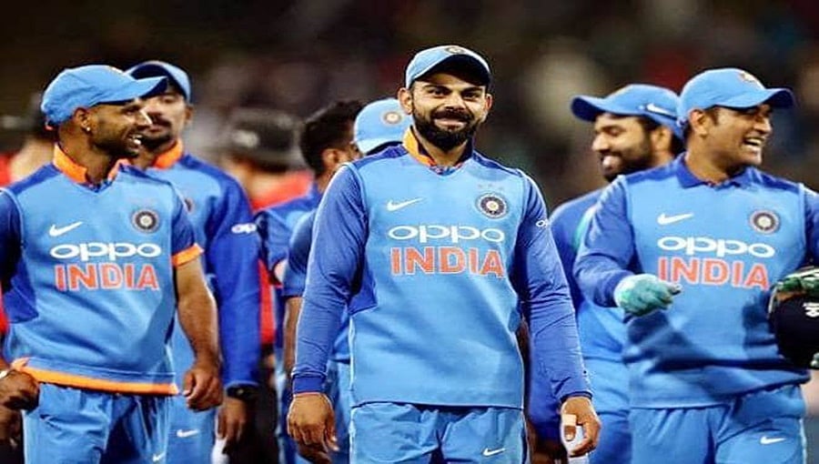 ಟೀಂ ಇಂಡಿಯಾ ಜೆರ್ಸಿಯಲ್ಲಿ ಬದಲಾಗಲಿದೆ ಹೆಸರು, ಒಪ್ಪೋ ಔಟ್, ಬೈಜೂಸ್ ಇನ್!