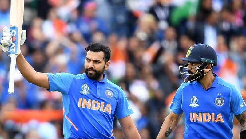 ಕೊನೆಗೂ ವಿರಾಟ್ ಕೊಹ್ಲಿ ಹಿಂದಿಕ್ಕಿ ಅಗ್ರಸ್ಥಾನಕ್ಕೇರಿದ 'ಹಿಟ್' ಮ್ಯಾನ್ ರೋಹಿತ್ ಶರ್ಮಾ