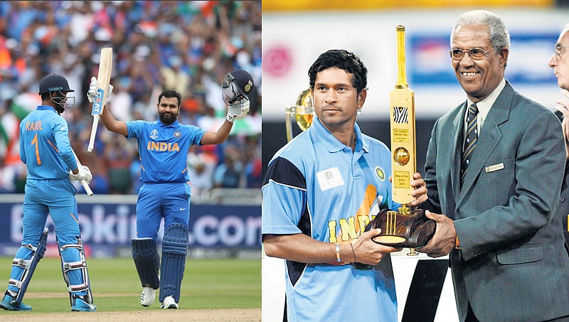 ಐಸಿಸಿ ವಿಶ್ವಕಪ್ 2019: ಸಚಿನ್ ರ ಅಪರೂಪದ ದಾಖಲೆ ಸರಿಗಟ್ಟಿದ 'ಹಿಟ್' ಮ್ಯಾನ್ ಗೆ ಪಂದ್ಯ ಶ್ರೇಷ್ಠ ಪ್ರಶಸ್ತಿ!
