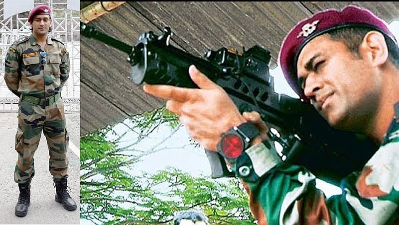 ಎಕೆ 47 ಬಂದೂಕು, 3 ಲೋಡೆಡ್ ಮ್ಯಾಗಜಿನ್; ಗಡಿಯಲ್ಲಿ 'ಲೆಫ್ಟಿನೆಂಟ್ ಕರ್ನಲ್ ಧೋನಿ' ಗಸ್ತು ಆರಂಭ