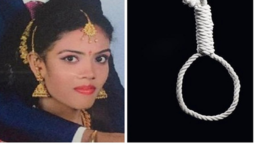 ಬೆಂಗಳೂರು: ತಿಂಗಳ ಹಿಂದೆ ಮದುವೆಯಾಗಿದ್ದ ನವ ವಿವಾಹಿತೆ ನೇಣಿಗೆ ಶರಣು