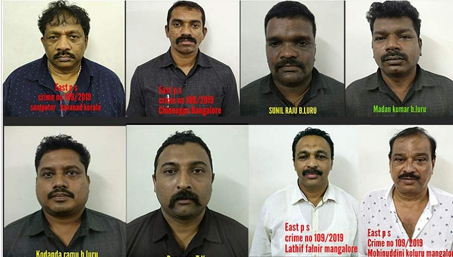ಮಂಗಳೂರು ಪೋಲೀಸರ ಕಾರ್ಯಾಚರಣೆ: ಭಾರೀ ದರೋಡೆ ಸಂಚು ರೂಪಿಸಿದ್ದ 8 ಮಂದಿ ಬಂಧನ