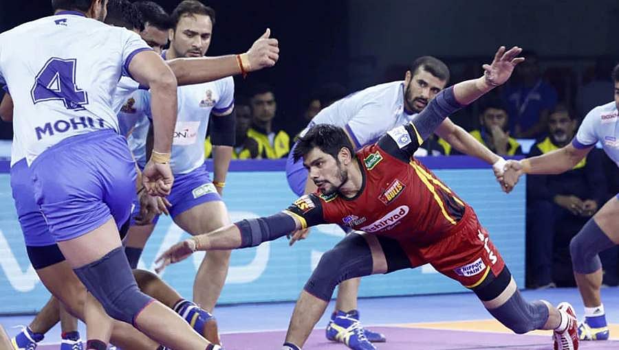 ಪ್ರೊಕಬಡ್ಡಿ ಲೀಗ್ 2019: ತಮಿಳ್ ತಲೈವಾಸ್ ಸೋಲಿನ ಪಾಠ ಮಾಡಿದ ಬೆಂಗಳೂರು ಬುಲ್ಸ್!