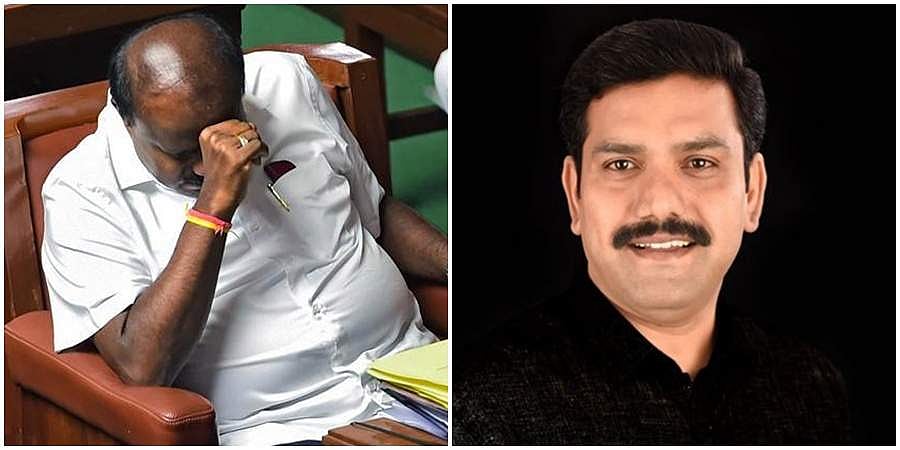 ಮಾಜಿ ಸಿಎಂ ಎಚ್.ಡಿ.ಕುಮಾರಸ್ವಾಮಿ ಕಮಿಷನ್ ದಂಧೆ ಜನಕ: ಬಿಎಸ್ ವೈ ಪುತ್ರ ವಿಜಯೇಂದ್ರ