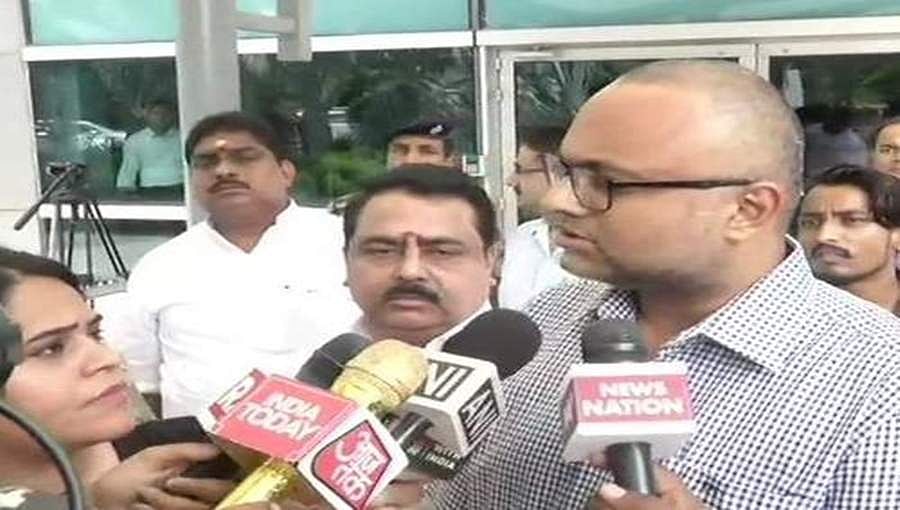 ನವದೆಹಲಿ: ಜಂತರ್ ಮಂಥರ್ ಬಳಿ ಪ್ರತಿಭಟನೆ-ಕಾರ್ತಿ ಚಿದಂಬರಂ