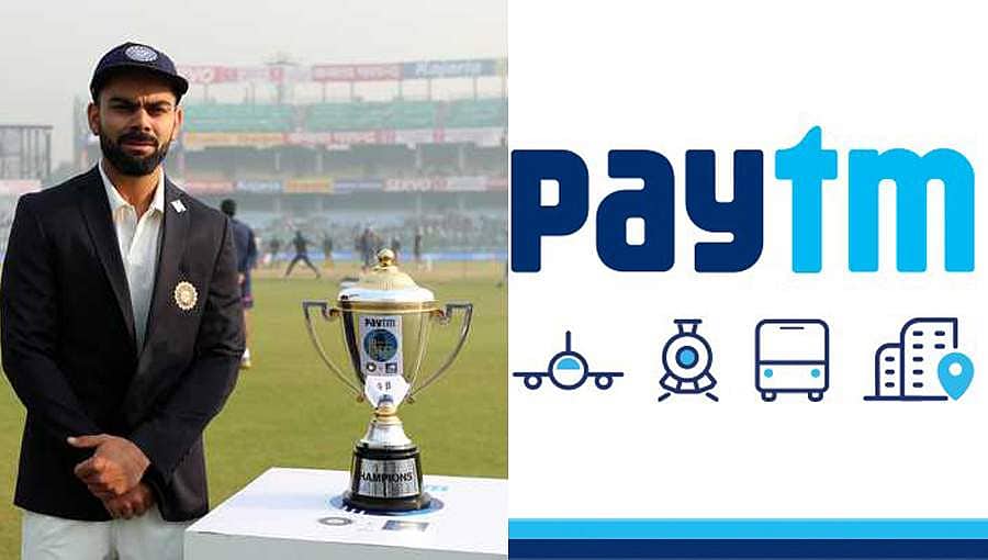 ಕ್ರಿಕೆಟ್: ಪೇಟಿಎಂ ತೆಕ್ಕೆಗೆ ಟೀಂ ಇಂಡಿಯಾ ಟೈಟಲ್ ಸ್ಪಾನ್ಸರ್ ಶಿಪ್!