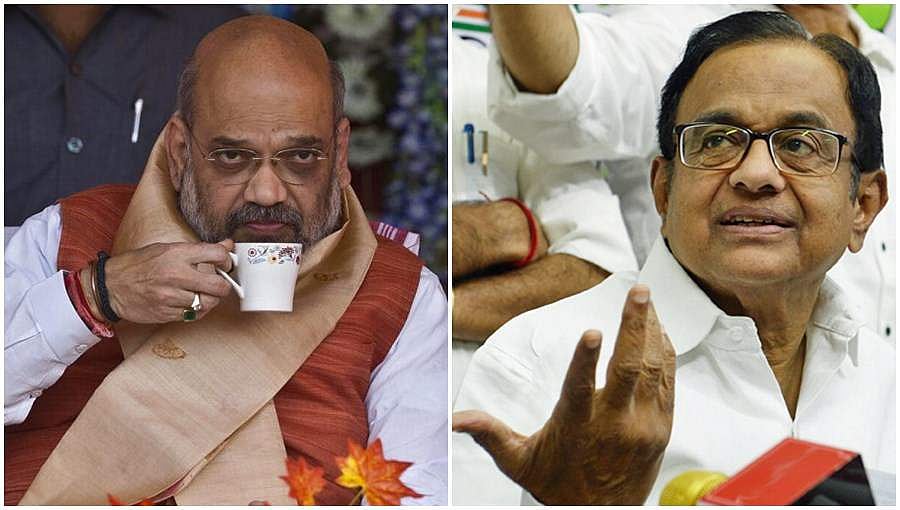 ಉರುಳಿದ ಕಾಲ ಚಕ್ರ: ಚಿದಂಬರಂ ಗೃಹ ಸಚಿವರಾಗಿದ್ದಾಗ ಅಮಿತ್ ಶಾ ರನ್ನು ಬಂಧಿಸಿದ್ದ ಸಿಬಿಐ!