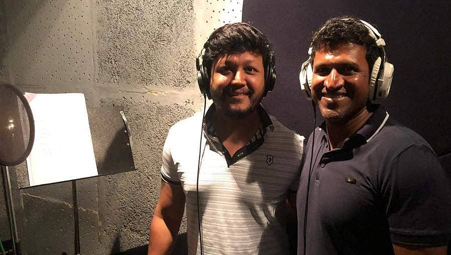 ಗೀತಾ ಚಿತ್ರದಲ್ಲಿ 'ಕನ್ನಡವೇ ಸತ್ಯ ಕನ್ನಡವೇ ನಿತ್ಯ' ಹಾಡಿಗೆ ಧ್ವನಿಯಾದ ಪುನೀತ್!