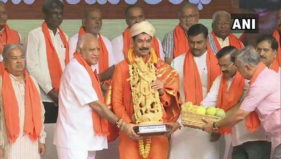 ರಾಜ್ಯ ಬಿಜೆಪಿ ನೂತನ ಅಧ್ಯಕ್ಷರಾಗಿ ನಳಿನ್ ಕುಮಾರ್ ಕಟೀಲ್ ಪದಗ್ರಹಣ