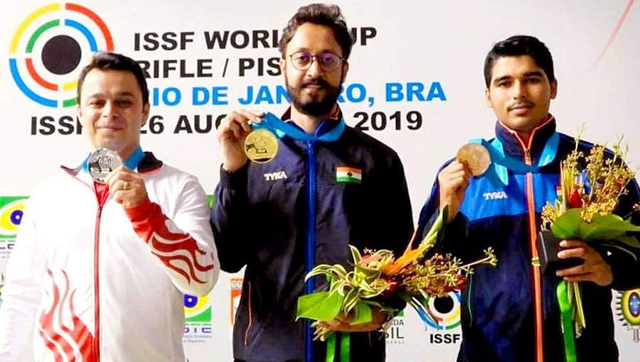 ಶೂಟಿಂಗ್ ವಿಶ್ವಕಪ್: ಅಭೀಷೆಕ್ ವರ್ಮಾಗೆ ಸ್ವರ್ಣ