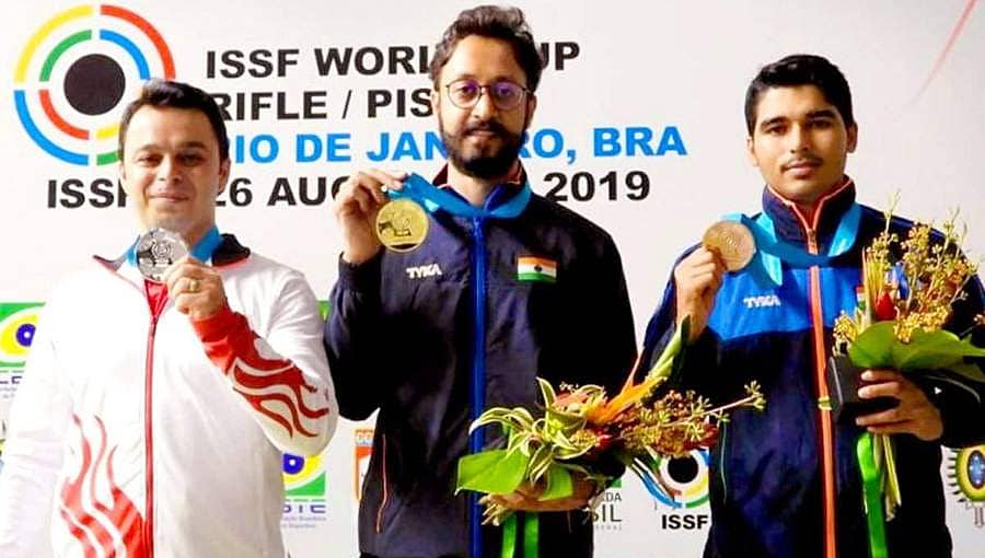 ಶೂಟಿಂಗ್‌ ವಿಶ್ವಕಪ್‌: ಅಭೀಷೆಕ್ ವರ್ಮಾಗೆ ಸ್ವರ್ಣ