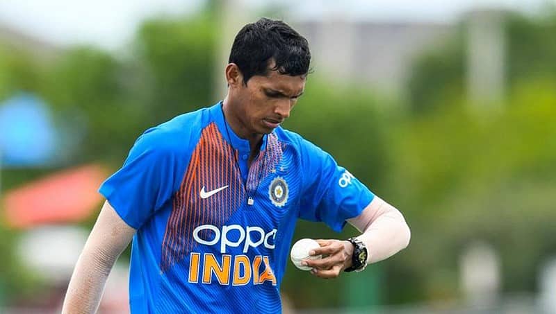 ಐಸಿಸಿ ನಿಯಮ ಉಲ್ಲಂಘನೆ: ನವದೀಪ್ ಸೈನಿಗೆ ಒಂದು ಡಿಮೆರಿಟ್ ಅಂಕ