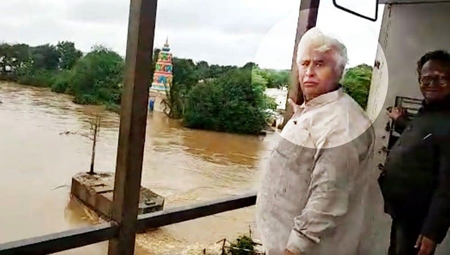 ಪ್ರವಾಹ ಸಂತ್ರಸ್ಥರ ಸಹಾಯಕ್ಕೆ ಹೋಗಿ ಸಂಕಷ್ಟಕ್ಕೆ ಸಿಕ್ಕಿದ ಹೆಚ್.ಕೆ.ಪಾಟೀಲ್, ಕ್ಷೇಮ ವಿಚಾರಿಸಿದ ಯಡಿಯೂರಪ್ಪ