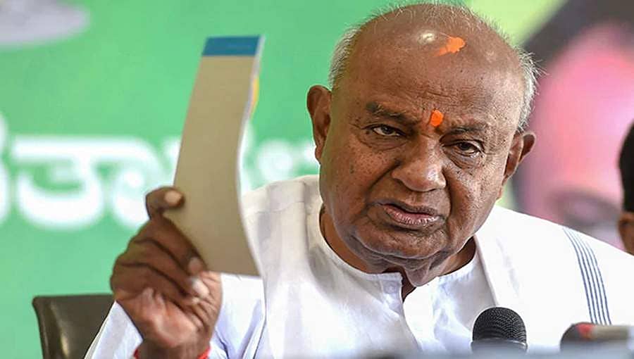 ವಿಧಾನಸಭೆಗೆ ಮಧ್ಯಂತರ ಚುನಾವಣೆ ಶತಸಿದ್ಧ, ಜೆಡಿಎಸ್ ಏಕಾಂಗಿ ಸ್ಪರ್ಧೆ: ಎಚ್ ಡಿ ದೇವೇಗೌಡ