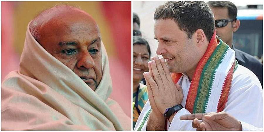 ಉಪ ಚುನಾವಣೆ: ಕಾಂಗ್ರೆಸ್ ಜತೆ ಮೈತ್ರಿಗೆ ಗೌಡರ ಒಲವು