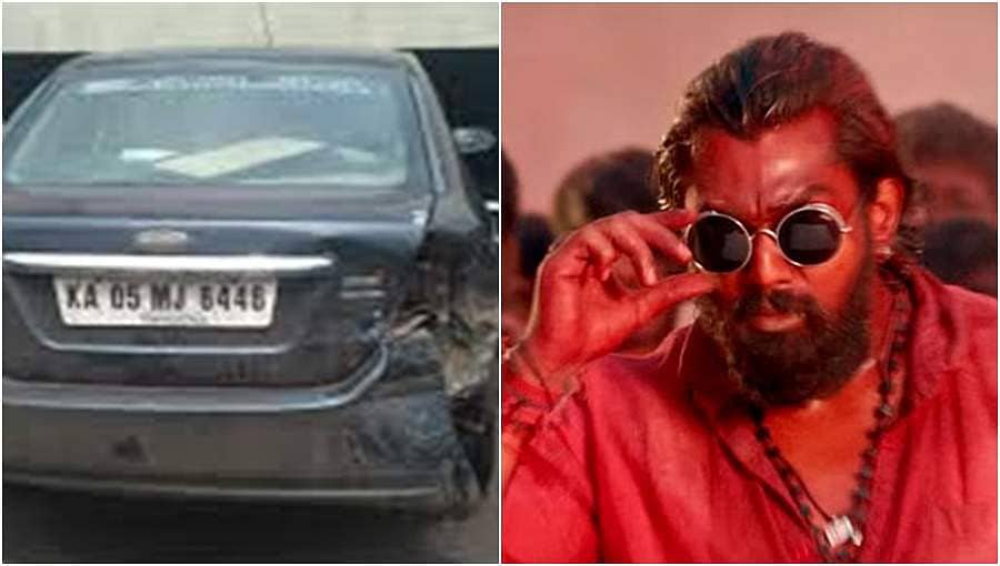 ಪೊಗರು ಶೂಟಿಂಗ್ ಮುಗಿಸಿ ವಾಪಸ್ಸಾಗುತ್ತಿದ್ದಾಗ ಧ್ರುವ ಸರ್ಜಾ ಕಾರು ಅಪಘಾತ!