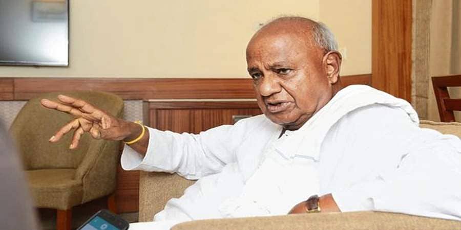ಆಪರೇಷನ್ ಕಮಲದ ಬಗ್ಗೆ ಕಠುವಾಗಿ ಮಾತನಾಡಿದ್ದಕ್ಕಾಗಿ ಡಿಕೆಶಿಗೆ ಈ ಶಿಕ್ಷೆ : ಎಚ್ ಡಿ ದೇವೇಗೌಡ
