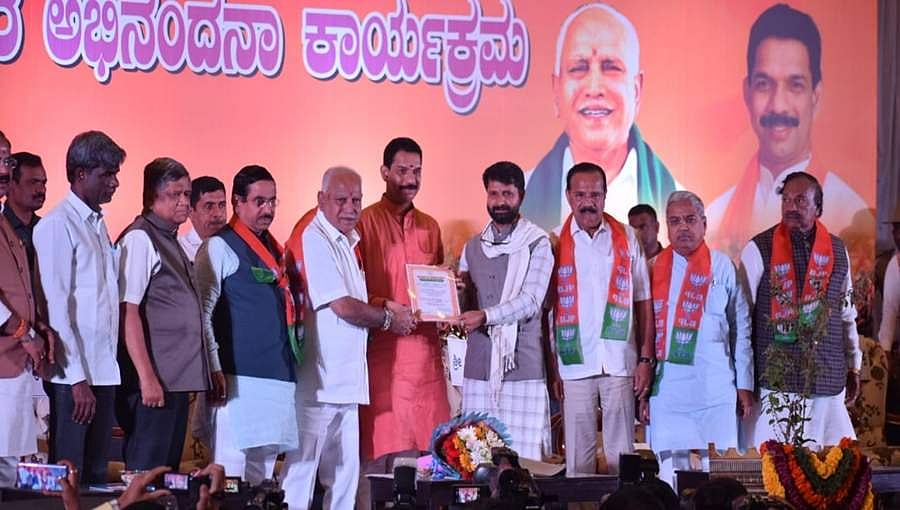 ಮೂರು ವರ್ಷಗಳಲ್ಲಿ ಮಾದರಿ ರಾಜ್ಯವಾಗಿ ಕರ್ನಾಟಕ ಅಭಿವೃದ್ಧಿ- ಬಿಎಸ್ ಯಡಿಯೂರಪ್ಪ