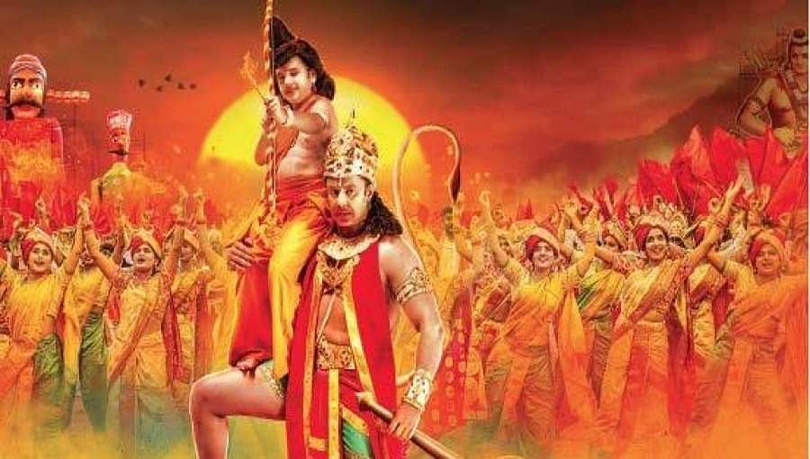 ರಾಬರ್ಟ್ ನಲ್ಲಿ ಹನುಮಾನ್ ಲುಕ್ ನಲ್ಲಿ ದರ್ಶನ್