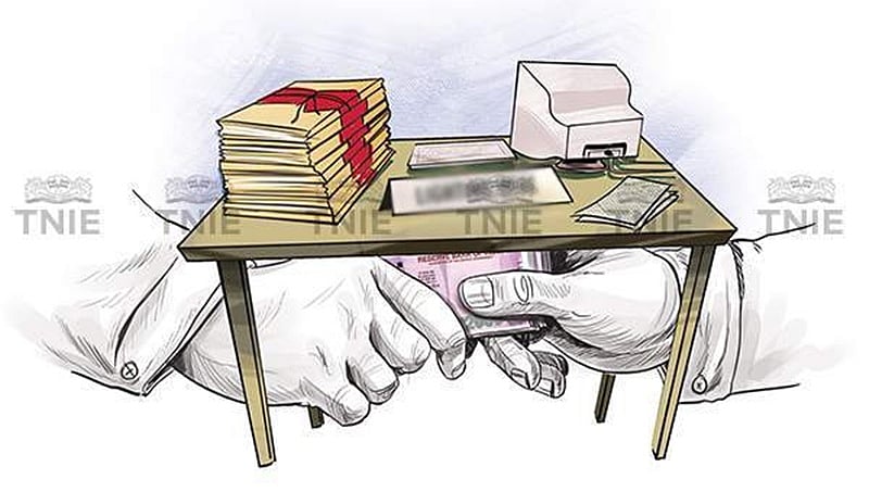 ಮೈಸೂರು: ಲಂಚ ಸ್ವೀಕರಿಸುವಾಗ ಸಿಕ್ಕಿಬಿದ್ದ ಸಮಾಜ ಕಲ್ಯಾಣ ಇಲಾಖೆ ನೌಕರ