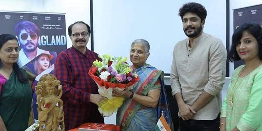 “ಇಂಡಿಯಾ ವರ್ಸಸ್ ಇಂಗ್ಲೆಂಡ್” ವರ್ಣಮಾಲೆ ಹಾಡು ಬಿಡುಗಡೆಗೊಳಿಸಿದ ಸುಧಾಮೂರ್ತಿ
