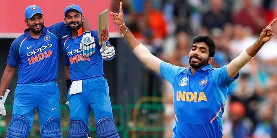 ಏಕದಿನ ರ್ಯಾಂಕಿಂಗ್: ಬ್ಯಾಟಿಂಗ್ ನಲ್ಲಿ ಕೊಹ್ಲಿ, ರೋ'ಹಿಟ್' ಪಾರಮ್ಯ, ಬೌಲಿಂಗ್ ನಲ್ಲಿ ಬುಮ್ರಾ ನಂಬರ್ 1