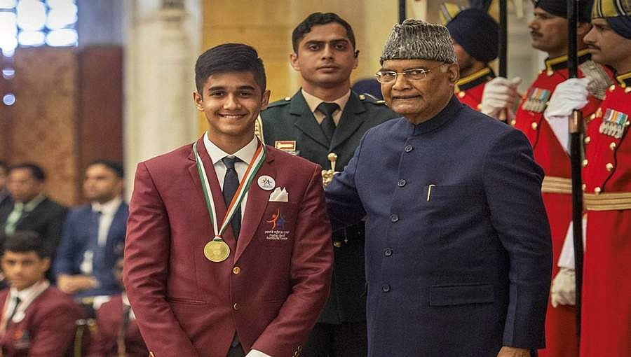 ರಾಷ್ಟ್ರಪತಿಗಳಿಂದ ಪ್ರಧಾನಿ ರಾಷ್ಟ್ರೀಯ ಬಾಲ ಪುರಸ್ಕಾರ ಸ್ವೀಕರಿಸಿದ ಬೆಂಗಳೂರಿನ ಯಶ್ ಆರಾಧ್ಯ!