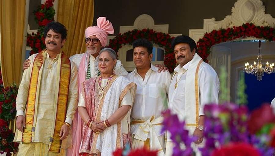 ಬಿಗ್ ಬಿ ಅಮಿತಾಬ್ ಜೊತೆಗೆ ಶಿವರಾಜ್ ಕುಮಾರ್ , ಪೋಟೋ ವೈರಲ್