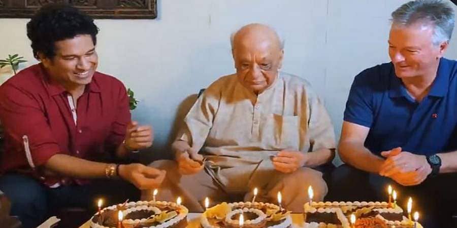 ಮಾಜಿ ಕ್ರಿಕೆಟಿಗ ವಸಂತ್‌ಗೆ 100ರ ಸಂಭ್ರಮ : ಶುಭಾಶಯ ಕೋರಿದ ಕ್ರಿಕೆಟ್ ದಂತಕತೆ