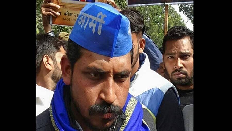 ಹೈದರಾಬಾದ್: ಸಿಎಎ ವಿರುದ್ಧ ಪ್ರತಿಭಟನೆಗೆ ತೆರಳುತ್ತಿದ್ದ ಭೀಮ್ ಆರ್ಮಿ ಮುಖ್ಯಸ್ಥ ಪೋಲೀಸರ ವಶಕ್ಕೆ