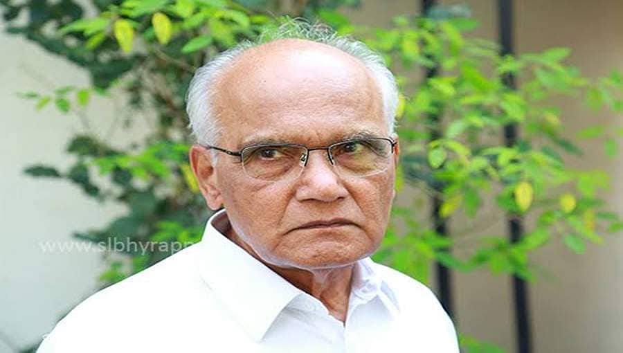 ಖ್ಯಾತ ಕಾದಂಬರಿಕಾರ ಎಸ್ ಎಲ್ ಭೈರಪ್ಪಗೆ 'ಅಂಬಿಕಾತನಯದತ್ತ’ ರಾಷ್ಟ್ರೀಯ ಪ್ರಶಸ್ತಿ