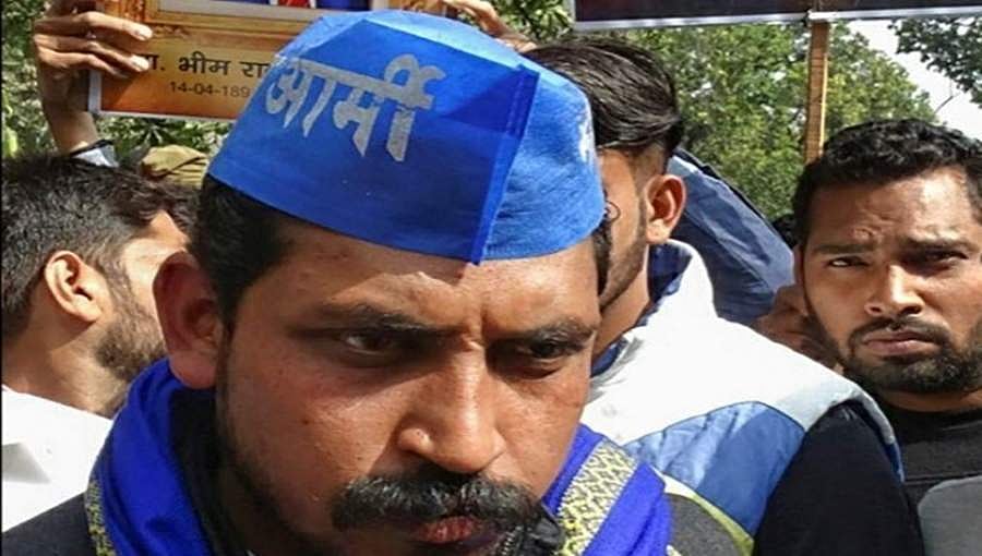 ಹೈದ್ರಾಬಾದ್: ಸಿಎಎ ವಿರೋಧಿಸಿ ಭಾಷಣ ಮಾಡಲು ತೆರಳುತ್ತಿದ್ದ ಭೀಮ್ ಆರ್ಮಿ ಮುಖ್ಯಸ್ಥ ಅಜಾದ್ ಬಂಧನ