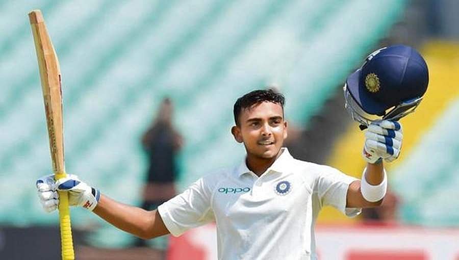 ನ್ಯೂಜಿಲೆಂಡ್ ಪ್ರವಾಸಕ್ಕೂ ಮುನ್ನ ಗಾಯದ ಭೀತಿಯಲ್ಲಿ ಯುವ ಬ್ಯಾಟ್ಸ್‌‌ಮನ್ ಪೃಥ್ವಿ ಶಾ