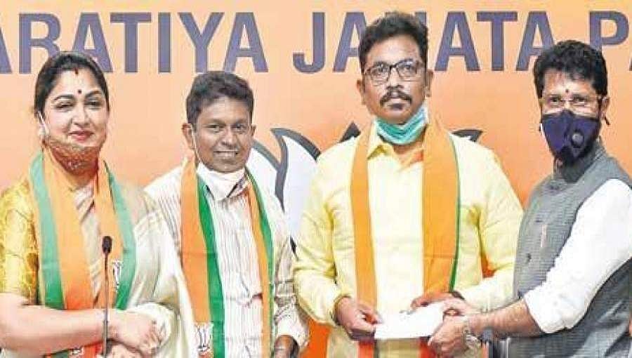 ಬಿಜೆಪಿಗೆ ಖುಷ್ಬೂ ಎಂಟ್ರಿಯೊಂದಿಗೆ ಸಿಟಿ ರವಿಗೆ ರಾಷ್ಟ್ರೀಯ ಮಟ್ಟದಲ್ಲಿ ಶುಭಾರಂಭ!