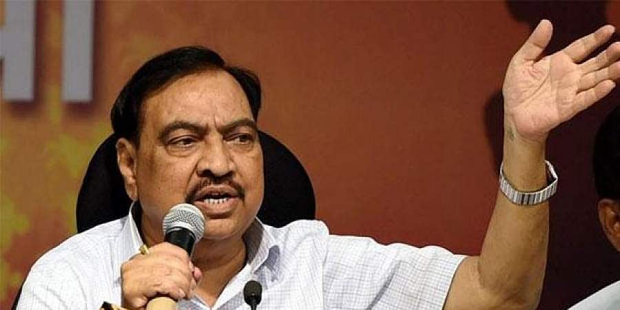 ಬಿಜೆಪಿ ತೊರೆಯುವ ಖಡ್ಸೆ ನಿರ್ಧಾರ ಆಘಾತಕಾರಿ ಕಹಿ ಸತ್ಯ: ಮಹಾರಾಷ್ಟ್ರ ಬಿಜೆಪಿ ನಾಯಕರು