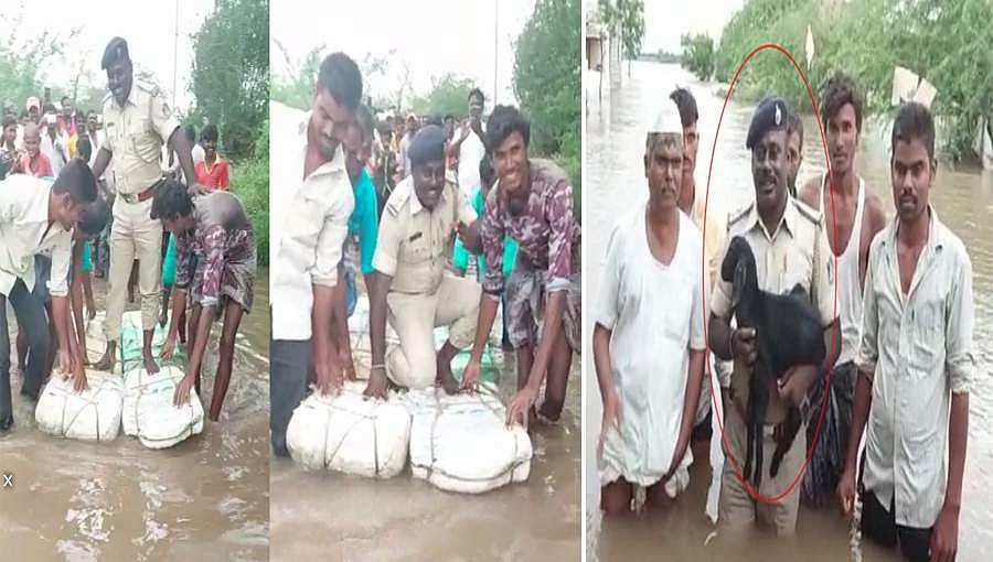 ಮೇಕೆಮರಿ ರಕ್ಷಿಸಿದ ನಾಟಕ: ಪೊಲೀಸ್ ಇಲಾಖೆ ತಲೆತಗ್ಗಿಸುವಂತೆ ಮಾಡಿದ ಪಿಎಸ್ಐ, ವಿಡಿಯೋ ವೈರಲ್!