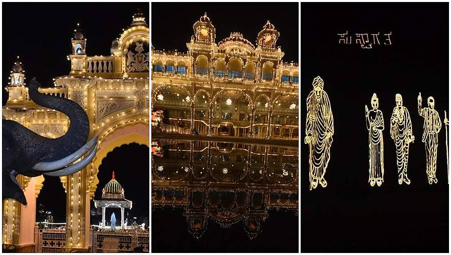ಈ ಬಾರಿ ಮೈಸೂರು ದಸರಾ ಮತ್ತಷ್ಟು ಆಕರ್ಷಕ; 146 ಕಿ.ಮೀ ದೀಪಾಲಂಕಾರ; 3,500 ಡ್ರೋನ್ಗಳ ಪ್ರದರ್ಶನ
