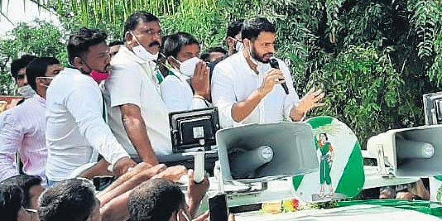 ಕುರುಕ್ಷೇತ್ರ ಸಿನಿಮಾ ಮುಗಿಯುತ್ತಿದ್ದಂತೆ ನನ್ನ-ಮುನಿರತ್ನ ಸಂಬಂಧ ಅಂತ್ಯ: ನಿಖಿಲ್‌ ಕುಮಾರಸ್ವಾಮಿ